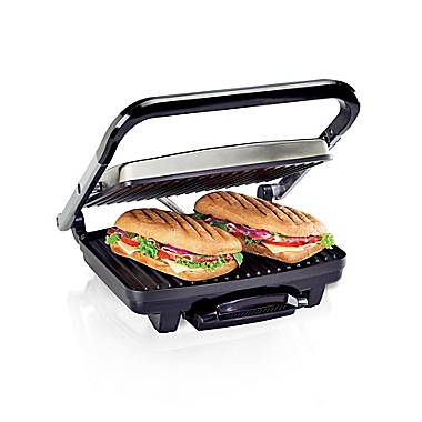 Hamilton Beach&reg; Panini Press and Indoor Grill. View a larger version of this product image.