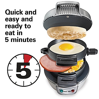Hamilton Beach&reg; Breakfast Sandwich Maker. View a larger version of this product image.