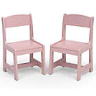 Alternate image 9 for Delta Children&reg; MySize 3-Piece Table and Chairs Set in Pink