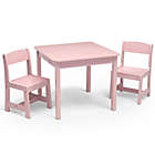 Alternate image 0 for Delta Children&reg; MySize 3-Piece Table and Chairs Set in Pink