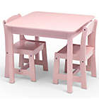 Alternate image 8 for Delta Children&reg; MySize 3-Piece Table and Chairs Set in Pink
