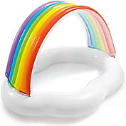 Intex&reg; Rainbow Cloud Inflatable Baby Pool in White