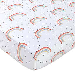Fisher-Price® In The Clouds Crib Sheet in White