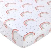 Fisher-Price&reg; In The Clouds Crib Sheet in White