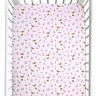 Alternate image 1 for Fisher-Price&reg; Woodland Wonders Crib Sheet in Pink