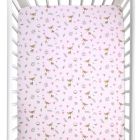 Alternate image 1 for Fisher-Price&reg; Woodland Wonders Crib Sheet in Pink