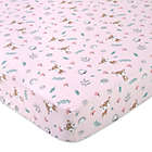 Alternate image 0 for Fisher-Price&reg; Woodland Wonders Crib Sheet in Pink