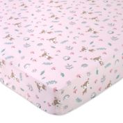 Fisher-Price&reg; Woodland Wonders Crib Sheet in Pink