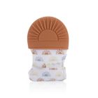 Alternate image 1 for Itzy Ritzy&reg; Sun Mutlicolor Silicone Teething Teething Mitt