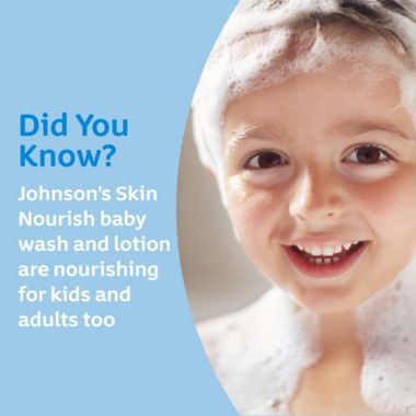 Johnson's 16.9 fl. oz. Skin Nourish Moisturizing Lotion in Shea and Cocoa Butter. View a larger version of this product image.