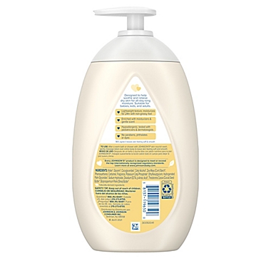 Johnson&#39;s 16.9 fl. oz. Skin Nourish Moisturizing Lotion in Shea and Cocoa Butter. View a larger version of this product image.