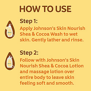 Johnson&#39;s 20.3 fl. oz. Skin Nourish Moisturize Wash in Shea and Cocoa Butter. View a larger version of this product image.