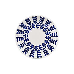 Noritake® Sandefjord Coupe Salad Plates in White/Blue (Set of 4)