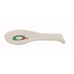 H for Happy™ Holiday Spoon Rest in White