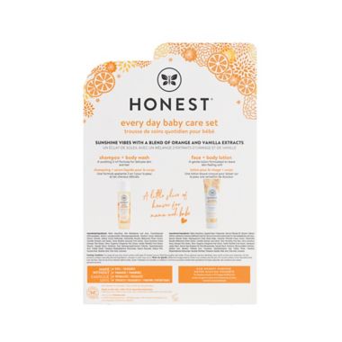 Honest&reg; Everyday Gentle Sweet Orange Vanilla Shampoo/Body Wash and Face/Body Lotion (Set of 2). View a larger version of this product image.