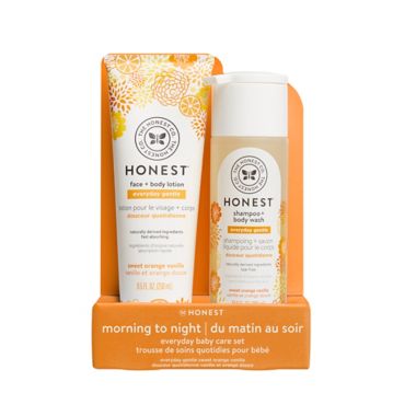 Honest&reg; Everyday Gentle Sweet Orange Vanilla Shampoo/Body Wash and Face/Body Lotion (Set of 2). View a larger version of this product image.