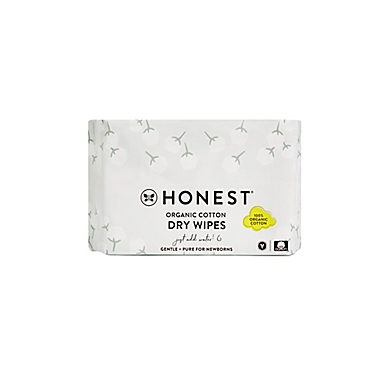 The Honest Company&reg; 48-Count Organic Cotton Dry Baby Wipes. View a larger version of this product image.