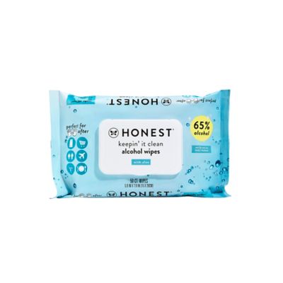 The Honest Company&reg; 50-Count Keepin&#39; It Clean Alcohol Wipes