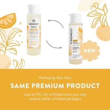 The Honest Company&reg; 18 oz. Shampoo &amp; Body Wash in Orange. View a larger version of this product image.