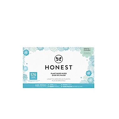Honest&reg; Classic 576-Count Plant-Based Baby Wipes. View a larger version of this product image.