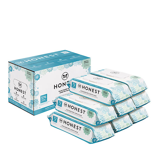 Alternate image 1 for The Honest Company® Classic 576-Count Plant-Based Baby Wipes