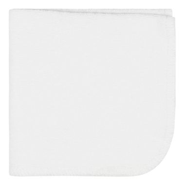 mighty goods&trade; 12-Pack Washcloths in White/Blue. View a larger version of this product image.