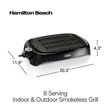 Hamilton Beach&reg; Healthsmart Indoor/Outdoor Grill. View a larger version of this product image.