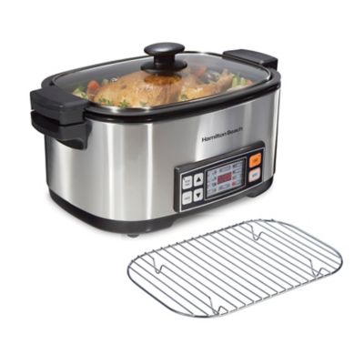 Hamilton Beach 6 Qt. Multicooker Stainless Steel