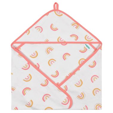mighty goods&trade; 8-Piece Hooded Towel and Washcloth Set in Pink Multi. View a larger version of this product image.