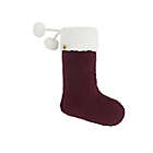 Alternate image 0 for UGG&reg; Classic Sherpa Christmas Stocking in Cabernet