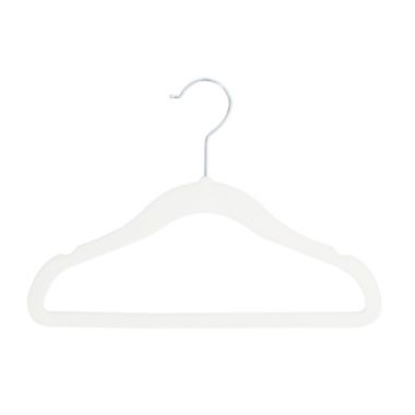 mighty goods&trade; 10-Pack Flocked Children's Hangers in Natural. View a larger version of this product image.