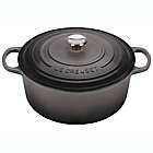 Alternate image 0 for Le Creuset&reg; Signature 9 qt. Round Dutch Oven in Oyster