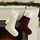 Alternate image 1 for UGG&reg; Lita Christmas Stocking in Cabernet