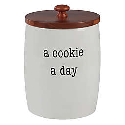 Certified International Just Words Cookie Jar