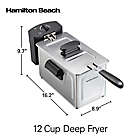 Alternate image 7 for Hamilton Beach&reg; Professional-Style 12-Cup Stainless Steel Deep Fryer
