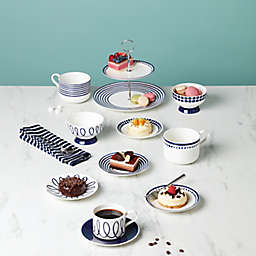 kate spade new york Charlotte Street™ Dinnerware Collection in Blue/White