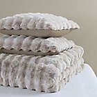 Alternate image 2 for UGG&reg; Ridgeline Faux Fur 2-Piece Twin Comforter Set in Cashew