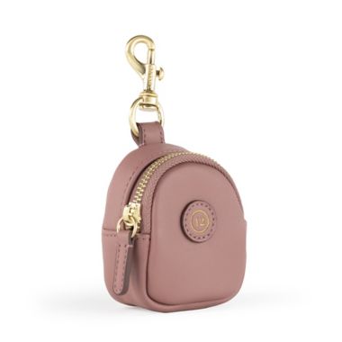 TWELVElittle Little Pouch Faux Leather Diaper Bag Charm in Mauve. View a larger version of this product image.