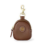 TWELVElittle Little Pouch Faux Leather Diaper Bag Charm in Toffee