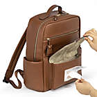 Alternate image 1 for TWELVElittle Peek-A-Boo Diaper Backpack in Toffee