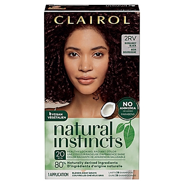 Clairol Natural Instincts 2RV/38 Blackberry Burgundy Black Semi-Permanent Hair  Color | Bed Bath & Beyond