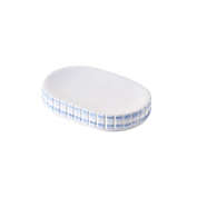 UGG&reg; Ombre Ribs Ceramic Soap Dish in Blue