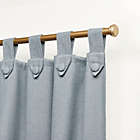 Alternate image 1 for Nicole Miller NY Peterson 84-Inch Tab Top Window Curtain Panels in Slate Blue (Set of 2)