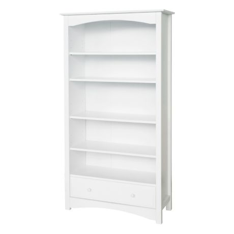 Davinci Million Dollar Baby Bookcase In, Abigail Standard Bookcase White Plank