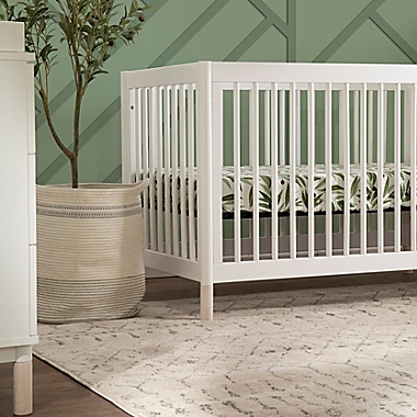Babyletto Gelato 4-in-1 Convertible Crib with Toddler Bed Conversion Kit in White. View a larger version of this product image.