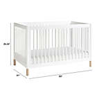 Alternate image 5 for Babyletto Gelato 4-in-1 Convertible Crib with Toddler Bed Conversion Kit in White