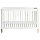 Alternate image 1 for Babyletto Gelato 4-in-1 Convertible Crib with Toddler Bed Conversion Kit in White
