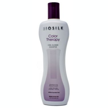 Biosilk 12 oz. Color Therapy Cool Blonde Shampoo. View a larger version of this product image.