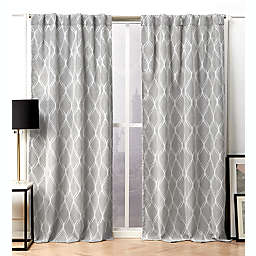 Nicole Miller NY Circuit Window Curtain Panels (Set of 2)