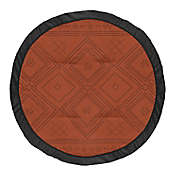 Sweet Jojo Designs Tribal Boho Dot Play Mat in Orange/Black